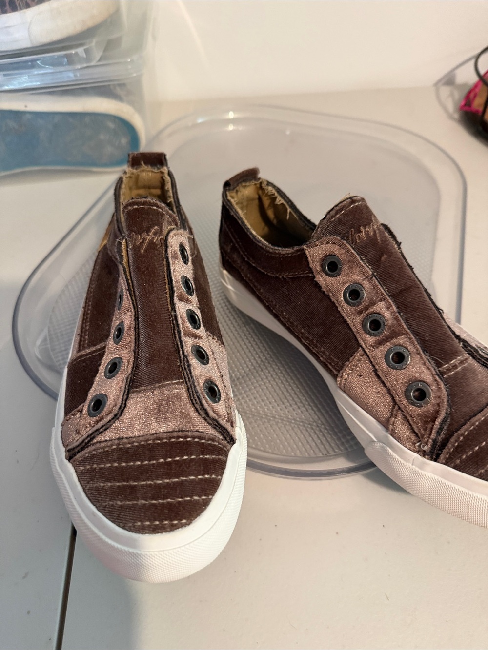 Slip on shoe by blowfish Malibu size 8